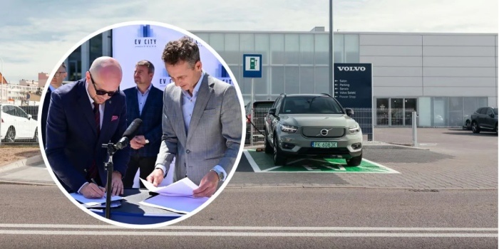 Volvo zainstaluje we Wrocławiu ładowarki do elektryk&oacute;w aż w 150 lokalizacjach, fot. Volvo