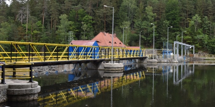 elektrownia bobrowice 1 na rzece bobr
