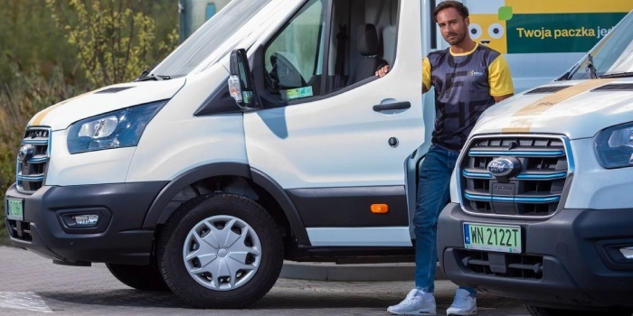 InPost kupił 250 elektrycznych samochod&oacute;w dostawczych. Fot. InPost