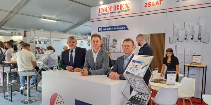 Świętujący 25-lecie INCOBEX prezentował swoją ofertę na targach ENERGETAB 2024 w Bielsku-Białej