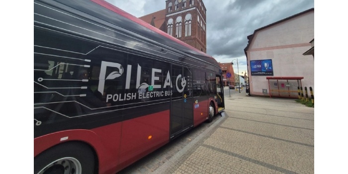 Polski autobus elektryczny Pilea. Fot. ARP E-Vehicles