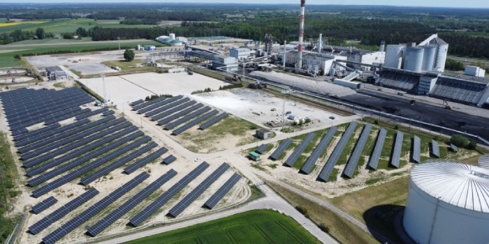 Farma fotowoltaiczna o mocy 3 MW zasila cukrownię w Glinojecku, fot. Quanta Energy