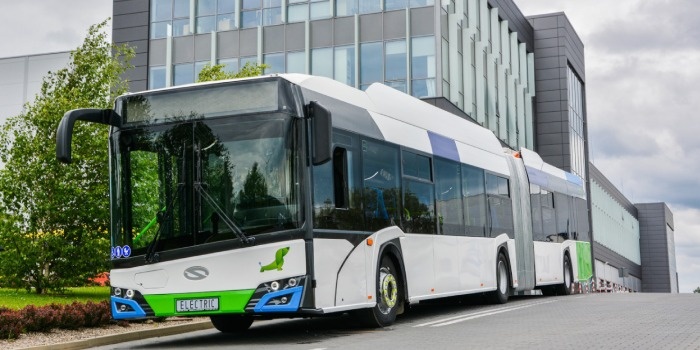 Szczecin kupuje 14 kolejnych autobus&oacute;w elektrycznych marki Solaris. Fot.&nbsp;materiały prasowe Solaris