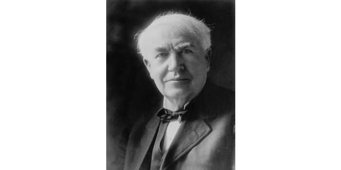 Thomas A. Edison, fot. Biblioteka Kongresu USA