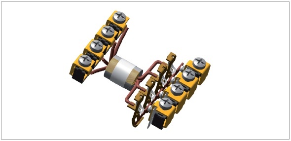 model 3d toru pradowego wylacznika rccb