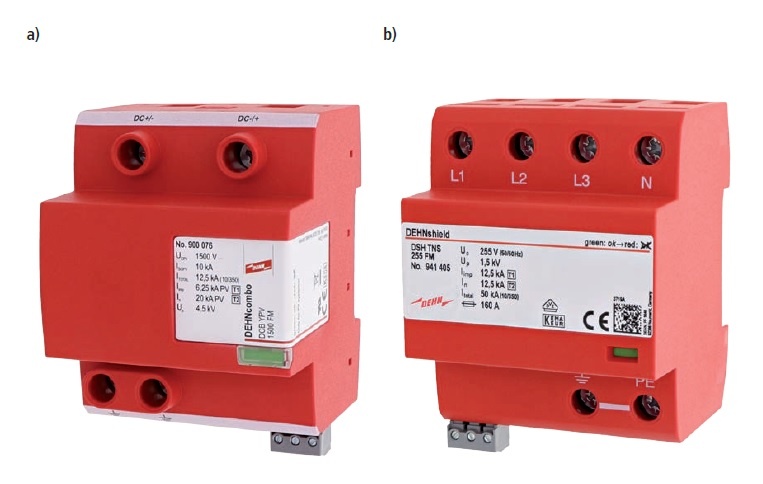 ograniczniki przepiec stosowane do ochrony instalacji elektrycznej wewnatrz budynku