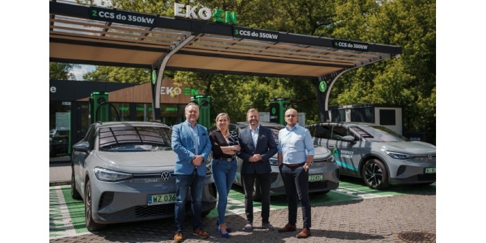 Respect Energy i Ekoen zbudują sieć ultraszybkich ładowarek zasilanych energią z OZE. Fot. Respect Energy