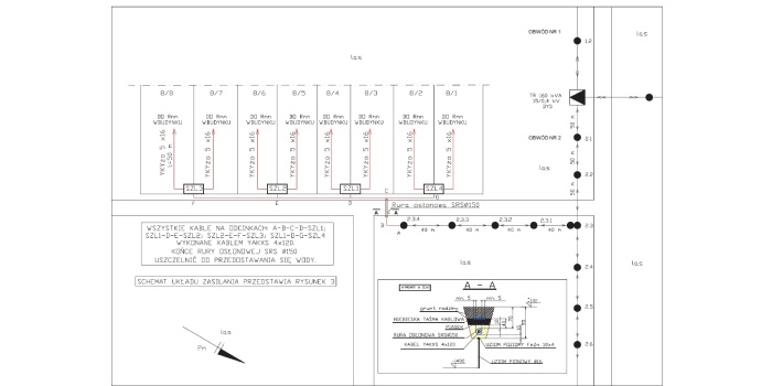 Rys. 1. Plan zagospodarowania terenu, rys. J. Wiatr