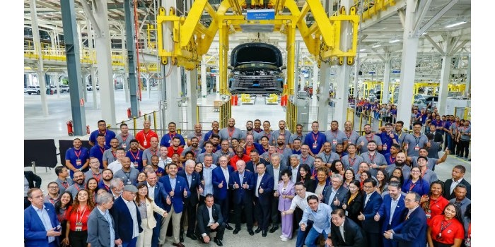 W Brazylii otwarto fabrykę samochod&oacute;w elektrycznych chińskiej marki BYD. Fot. materiały prasowe