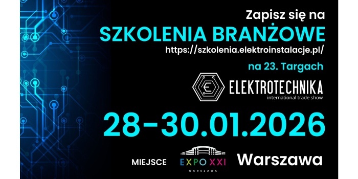 SEP zaprasza na szkolenia podczas Targ&oacute;w ELEKTROTECHNIKA 2026