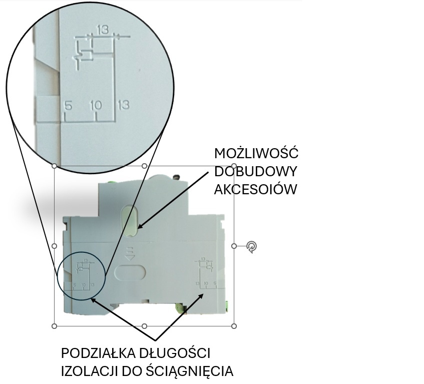 wyłączniki nadprądowe - schemat