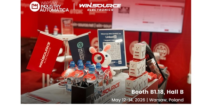 Firma WIN SOURCE zaprezentowała się na Warsaw Industry Automatica 2026 i przedstawiła możliwości wsparcia łańcucha dostaw komponent&oacute;w dla automatyki przemysłowej