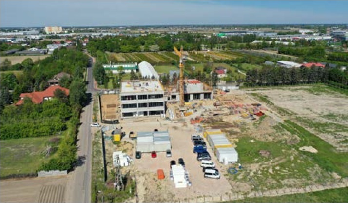 plac budowy obiektu data center