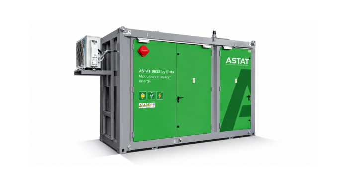 Modułowy magazyn energii ASTAT BESS by Elsta