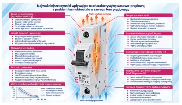 czynniki wplywajace na poprawna kalibracje mcb