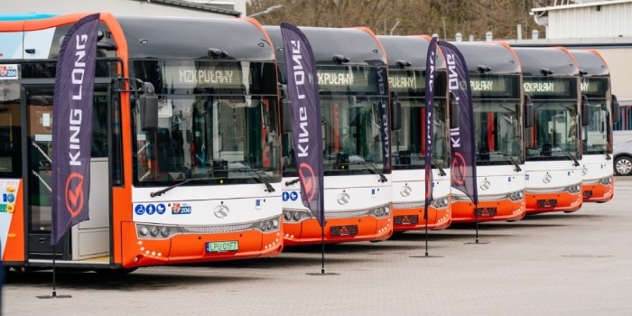 Puławy kupią kolejną partię autobus&oacute;w elektrycznych King Long. Fot. MZK Puławy