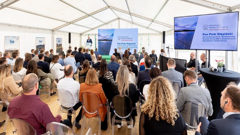 Better Energy uruchomiło ogromną farmę PV koło Nidzicy | elektro.info